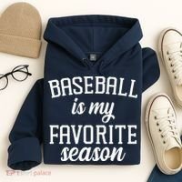Baseball Is My Favorite Season Hoodie thumb 4