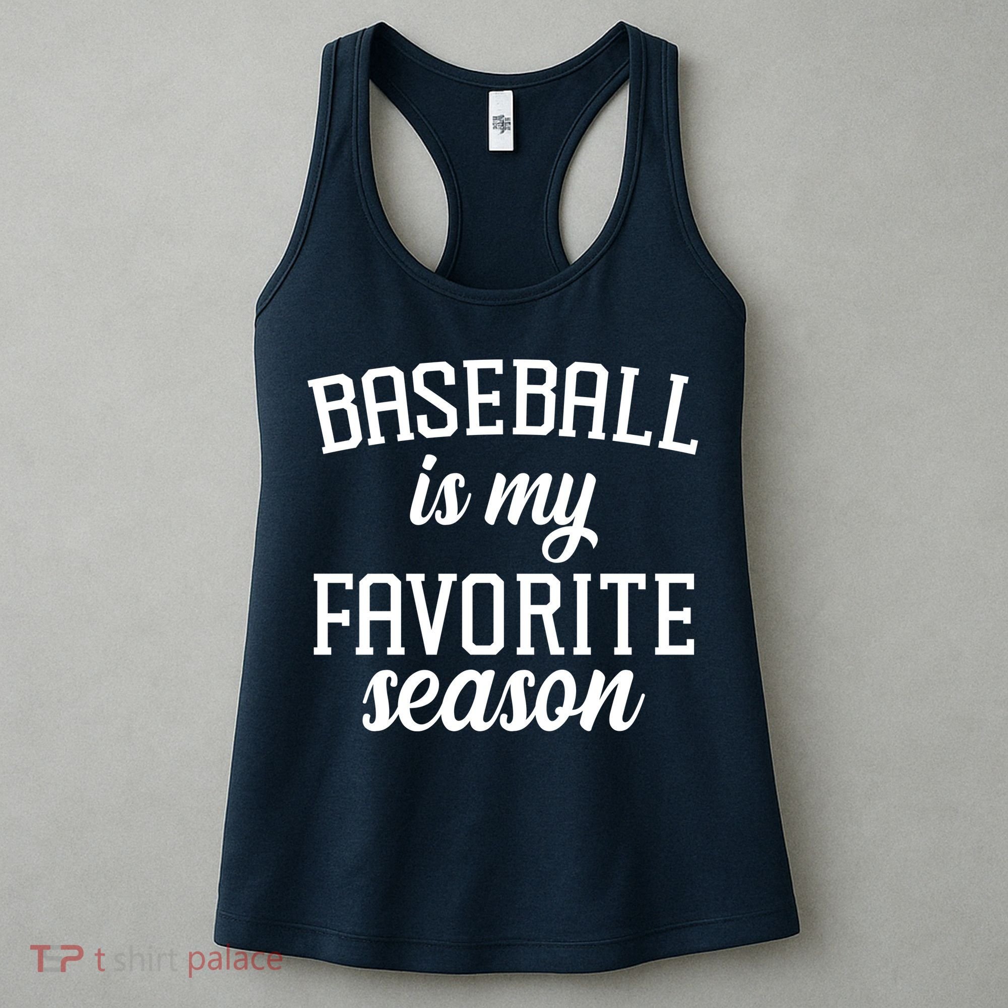 Baseball Is My Favorite Season Women's Tank Top