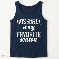 Baseball Is My Favorite Season Tank Top thumb 2