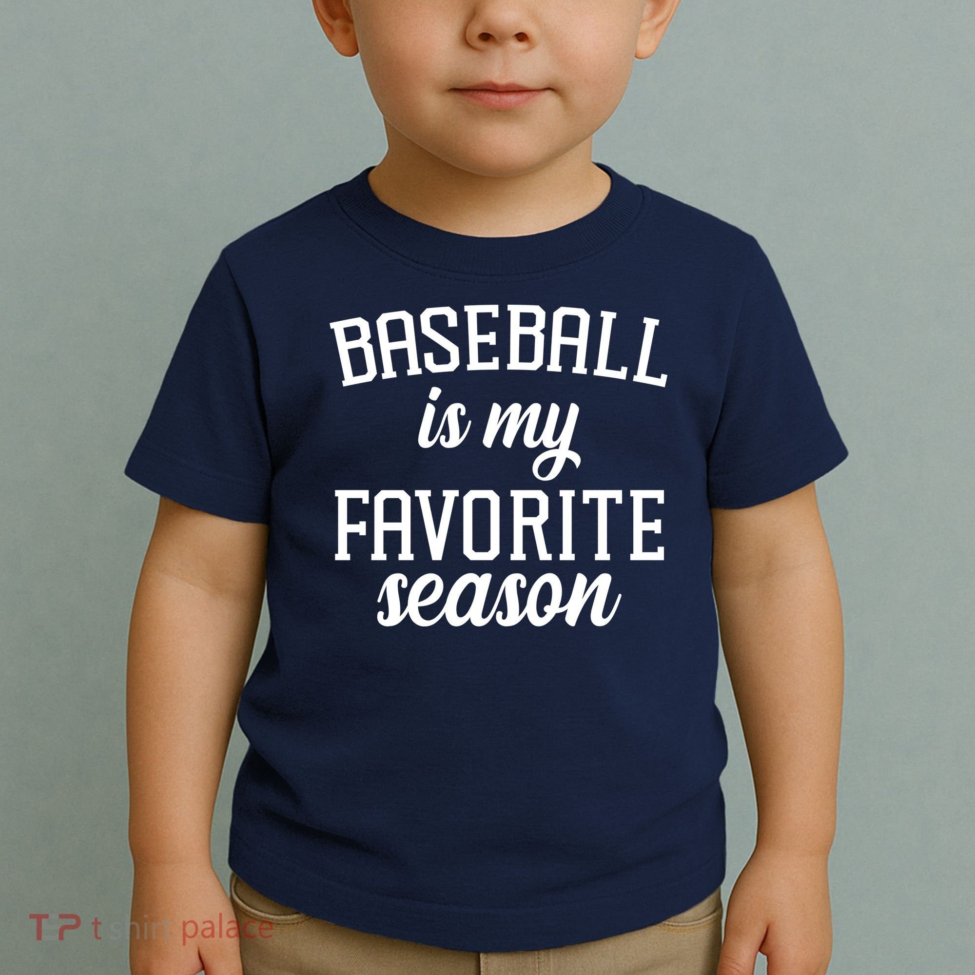 Baseball Is My Favorite Season Toddler T-Shirt