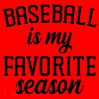 Baseball Is My Favorite Season Santa Hat thumb 1