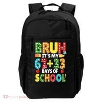Bruh Its My 67 33 Days Of School Funny 100th Day Backpack thumb 0