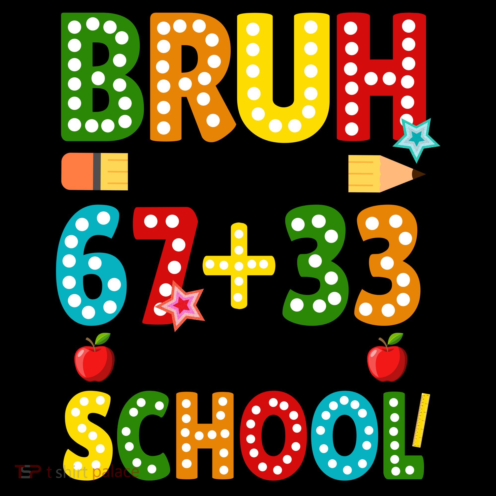 Bruh Its My 67 33 Days Of School Funny 100th Day Coffee Mug
