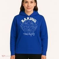 Baking Is My Therapy Apron Gloves Scoop Cup Cake Bakeaholic Cool Gift Hoodie thumb 5