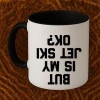 But Is My Jet Ski Ok? Funny Jet Ski Owner Cool Jet Ski Meaningful Gift Coffee Mug thumb 2