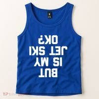 But Is My Jet Ski Ok? Funny Jet Ski Owner Cool Jet Ski Meaningful Gift Tank Top thumb 2