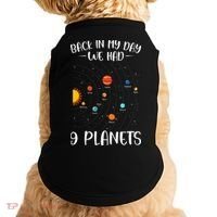 Back In My Day We Had 9 Planets Solar System Astronomy Doggie Tank thumb 0