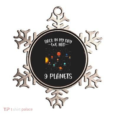 Back In My Day We Had 9 Planets Solar System Astronomy Ornament