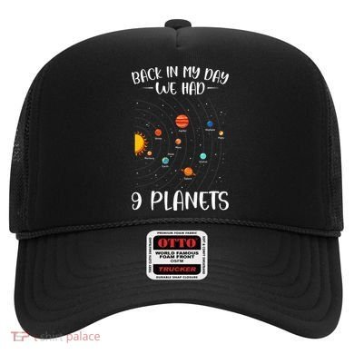 Back In My Day We Had 9 Planets Solar System Astronomy Hat
