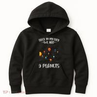 Back In My Day We Had 9 Planets Solar System Astronomy Kids Hoodie thumb 0