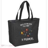 Back In My Day We Had 9 Planets Solar System Astronomy Tote Bag thumb 2