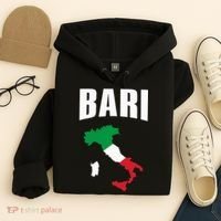 Bari Italy Map T Italian Flag Gift Jersey Hoodie thumb 4