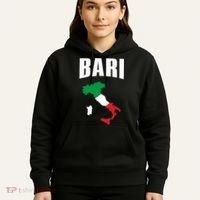 Bari Italy Map T Italian Flag Gift Jersey Hoodie thumb 5