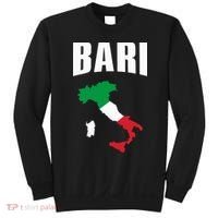 Bari Italy Map T Italian Flag Gift Jersey Sweatshirt thumb 0