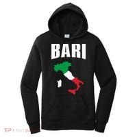 Bari Italy Map T Italian Flag Gift Jersey Women's Hoodie thumb 0