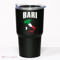 Bari Italy Map T Italian Flag Gift Jersey Tumbler thumb 0