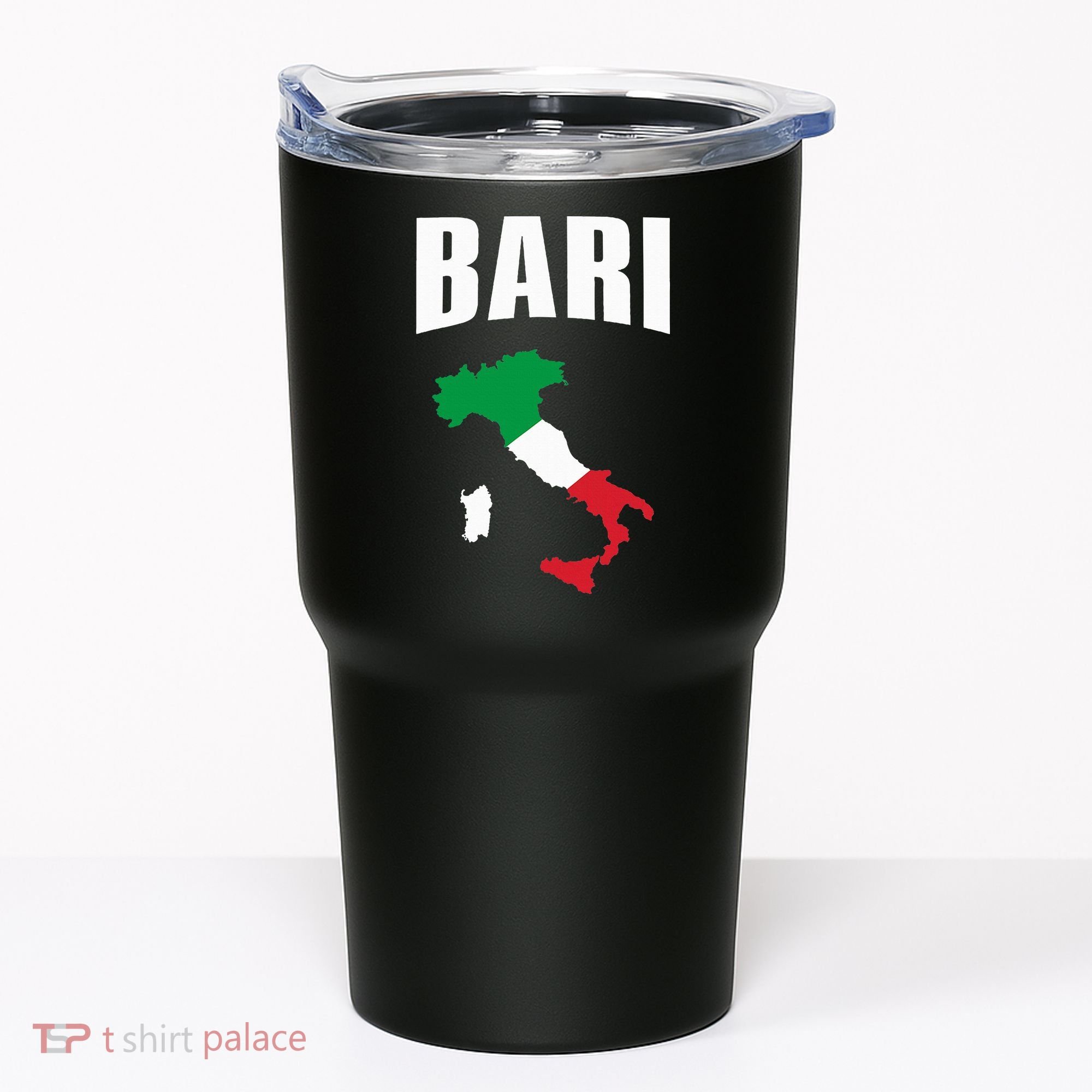 Bari Italy Map T Italian Flag Gift Jersey Tumbler