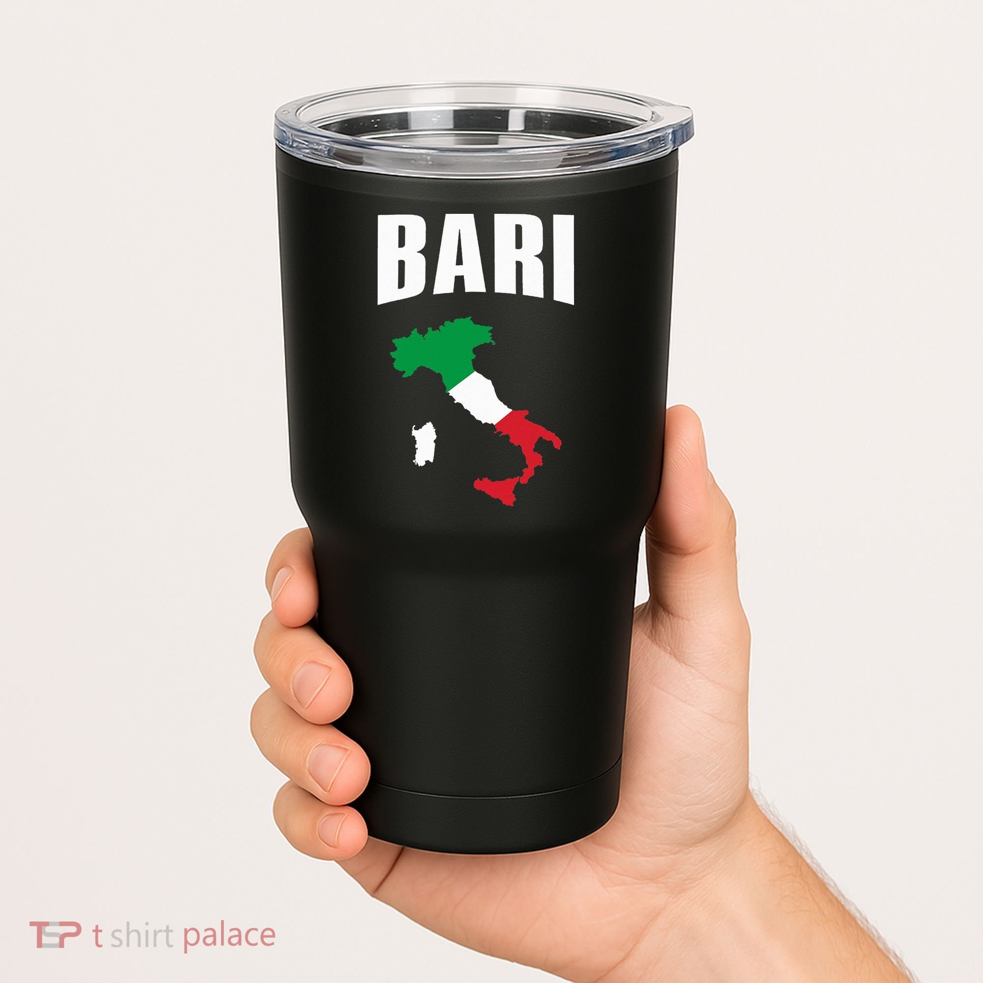 Bari Italy Map T Italian Flag Gift Jersey Tumbler
