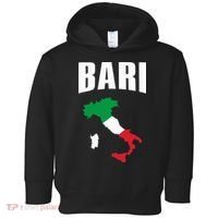 Bari Italy Map T Italian Flag Gift Jersey Toddler Hoodie thumb 0