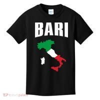 Bari Italy Map T Italian Flag Gift Jersey Kids T-Shirt thumb 0