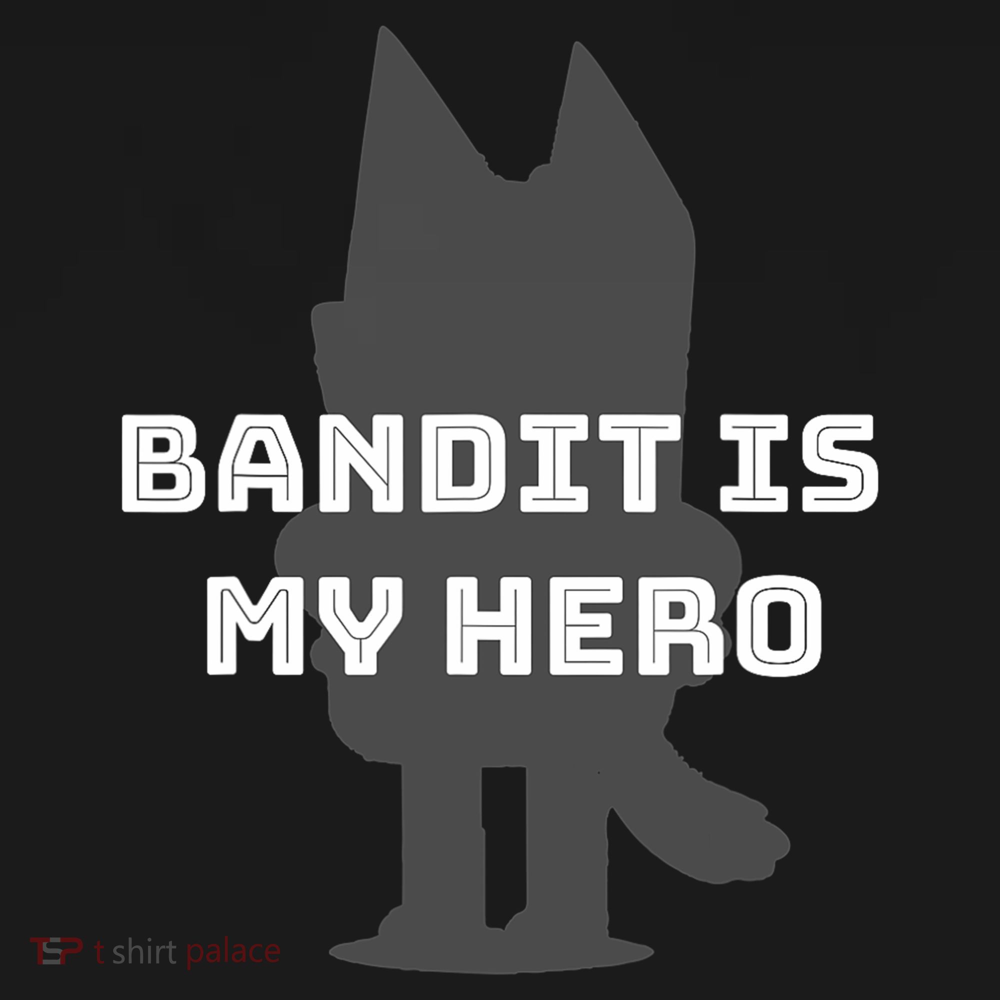 Bandit Is My Hero Funny Show Dad Blue Heeler Dog Ornament