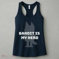 Bandit Is My Hero Funny Show Dad Blue Heeler Dog Women's Tank Top thumb 3