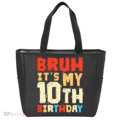 Bruh ItS My 10th Birthday Tote Bag