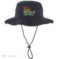 Bruh ItS My First Day Of 3rd Grade Funny Back To School Bucket Hat thumb 0