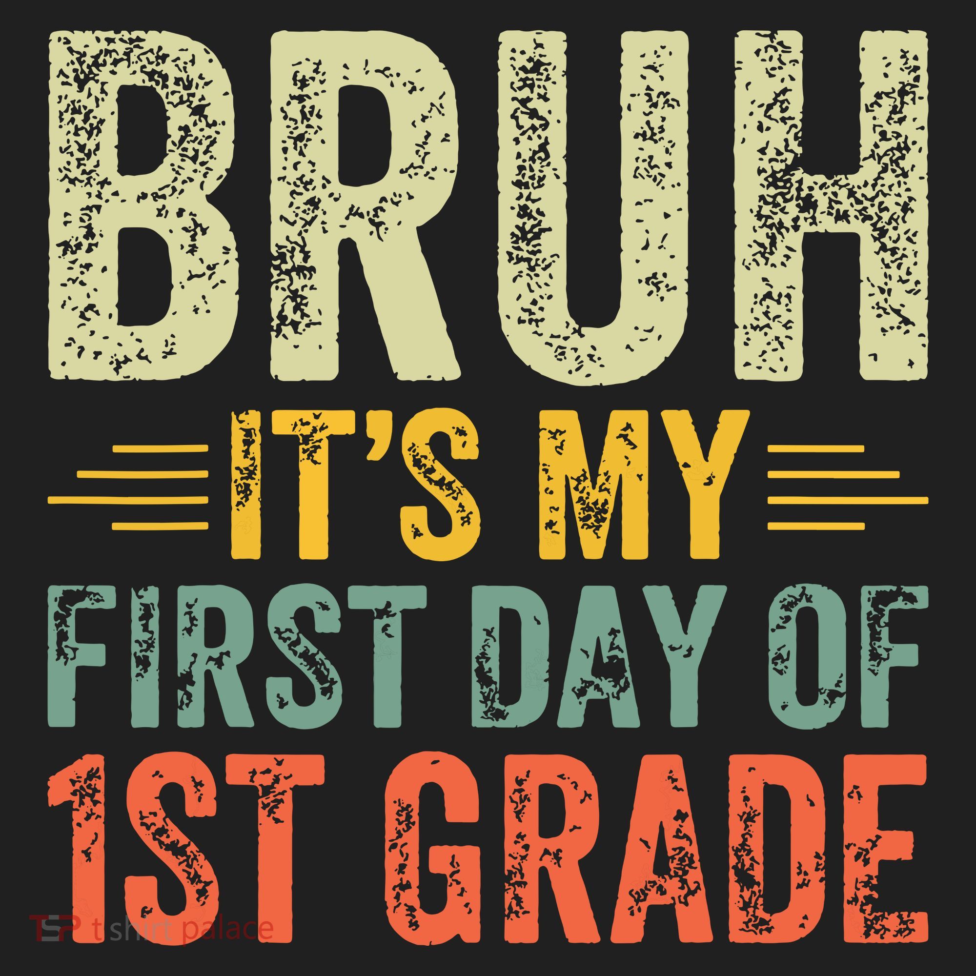 Bruh Its My First Day Of 1st Grade Teacher Back To School Beanie