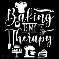 Baking Is My Therapy For Baking Lover Baker And Muffin Fans Gift Women's Hoodie thumb 2