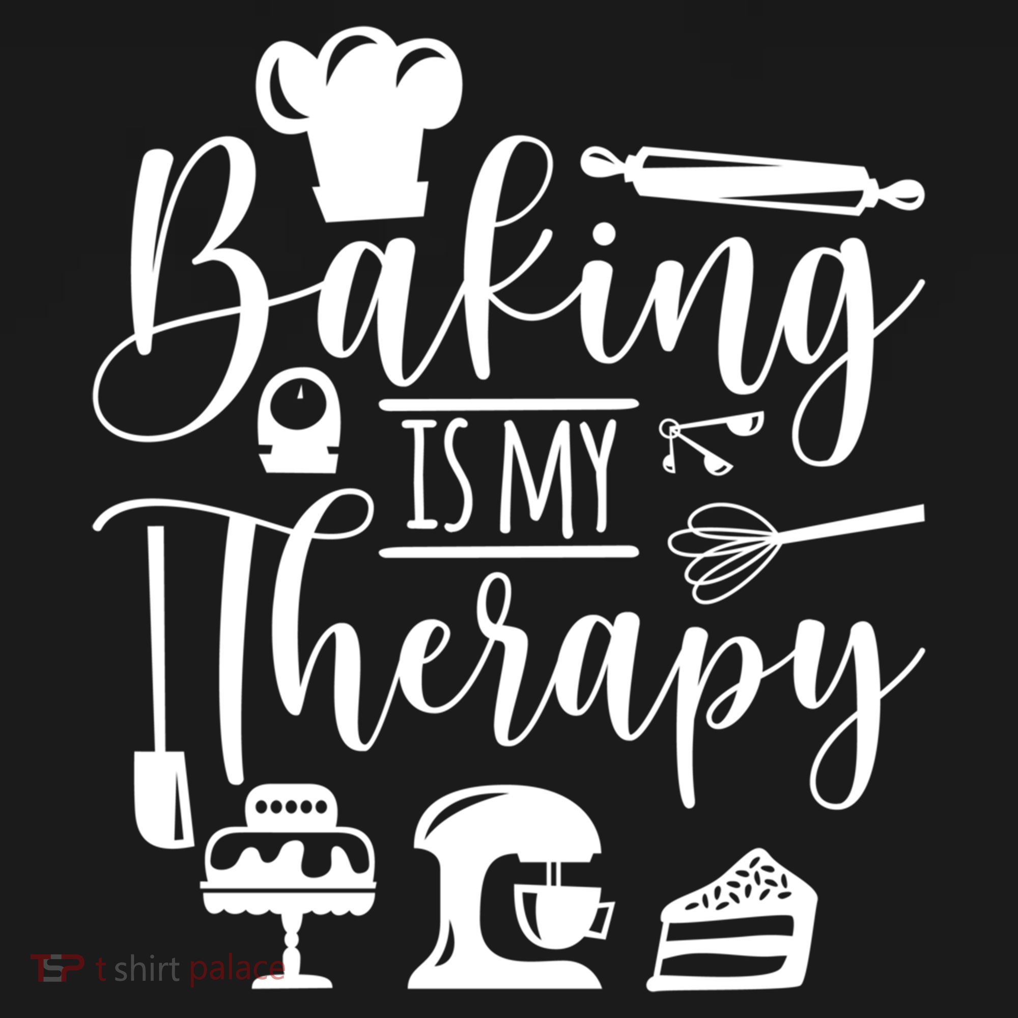 Baking Is My Therapy For Baking Lover Baker And Muffin Fans Gift Ornament