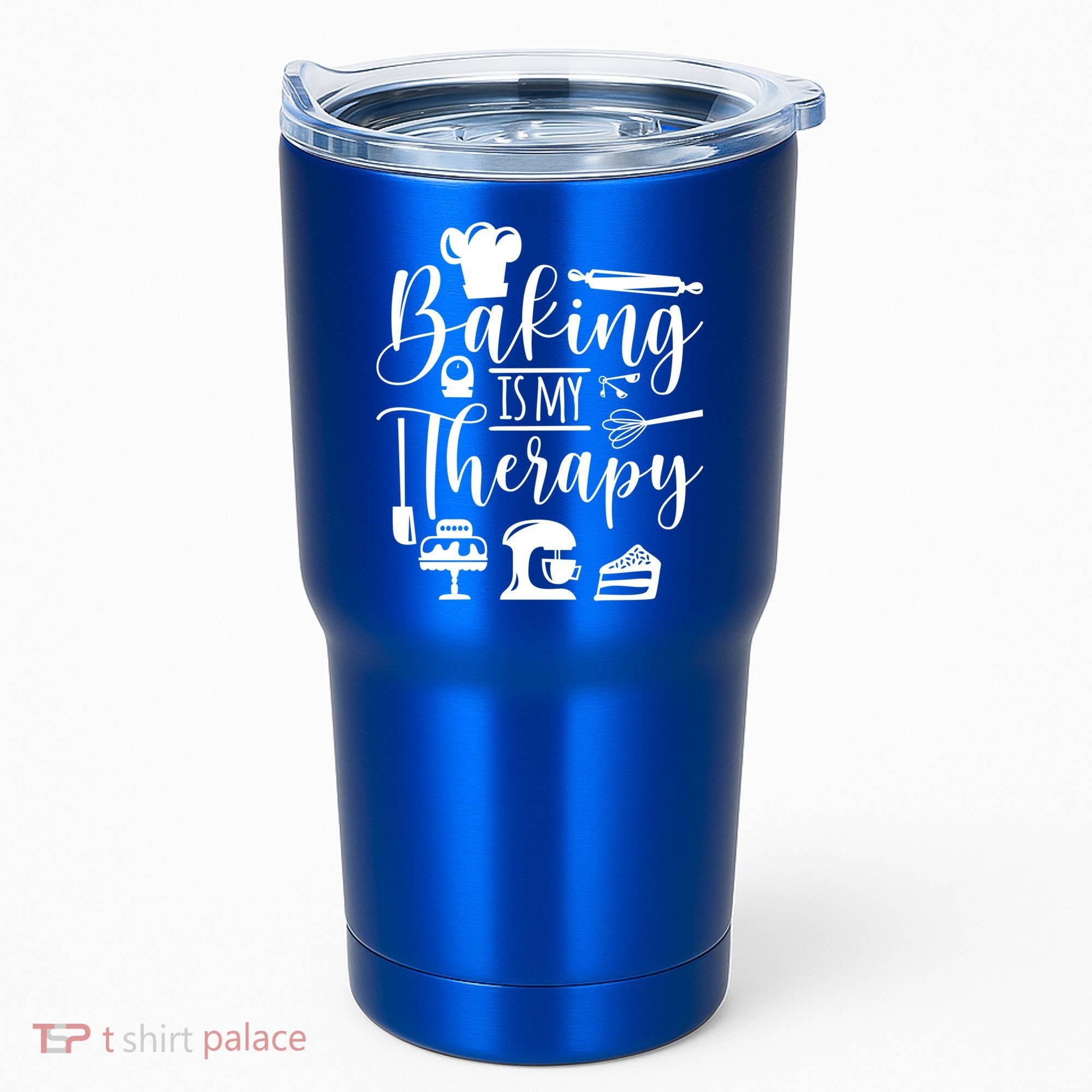 Baking Is My Therapy For Baking Lover Baker And Muffin Fans Gift Tumbler