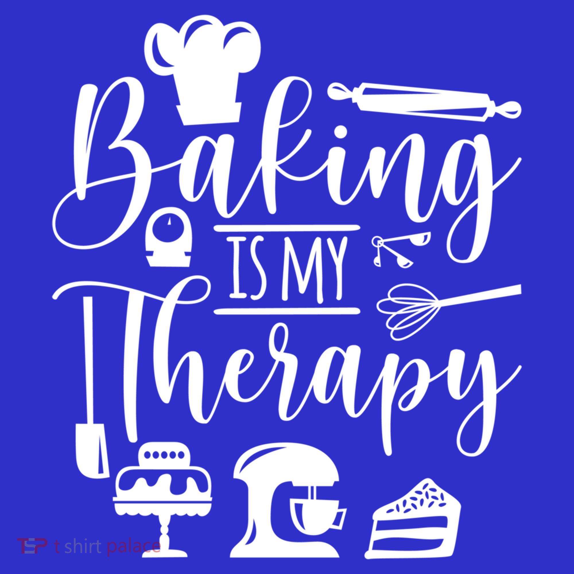 Baking Is My Therapy For Baking Lover Baker And Muffin Fans Gift Women's Tank Top