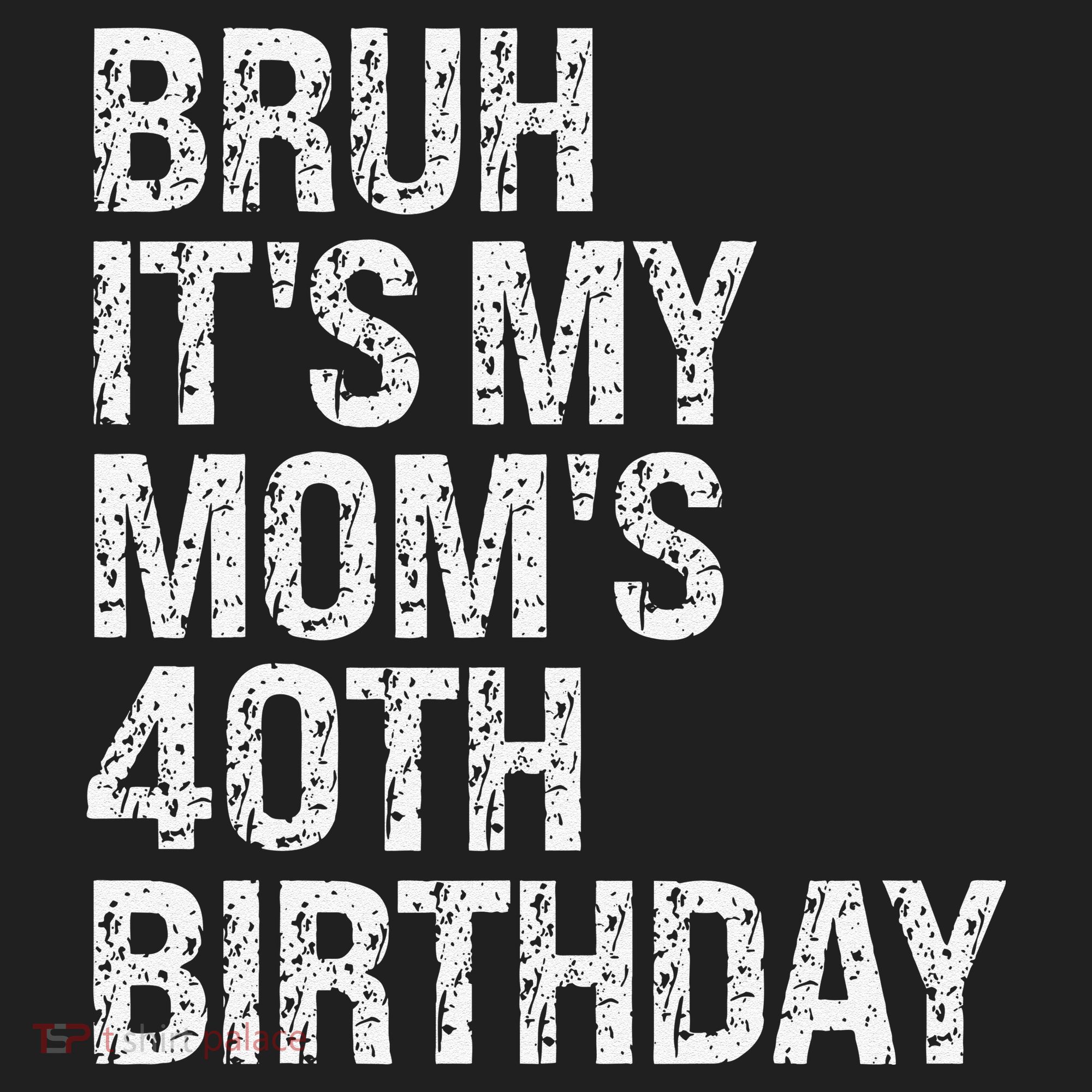 Bruh ItS My Queen MomS 40th Birthday Omg Crown Happy Funny 15oz Campfire Ceramic Mug