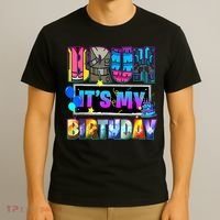 Bruh Its My Birthday Llama Pinata Boy Girl Family Party Meme  T-Shirt thumb 3