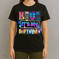 Bruh Its My Birthday Llama Pinata Boy Girl Family Party Meme  T-Shirt thumb 4