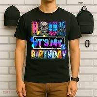 Bruh Its My Birthday Llama Pinata Boy Girl Family Party Meme  T-Shirt thumb 6