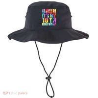 Bruh Its My 10th Birthday 10 Year Old Tie Dye 10th Birthday Bucket Hat thumb 0
