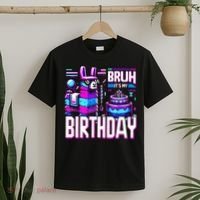 Bruh Its My Birthday Llama Pinata Family Party Bday T-Shirt thumb 2
