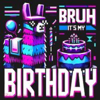 Bruh Its My Birthday Llama Pinata Family Party Bday Women's Tank Top thumb 5
