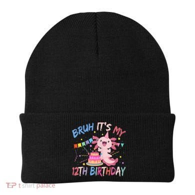 Bruh It's My 12th Birthday Axolotl 12 Year Old Beanie