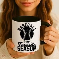 Baseball Is My Favorite Season Sport Lover Coffee Mug thumb 3