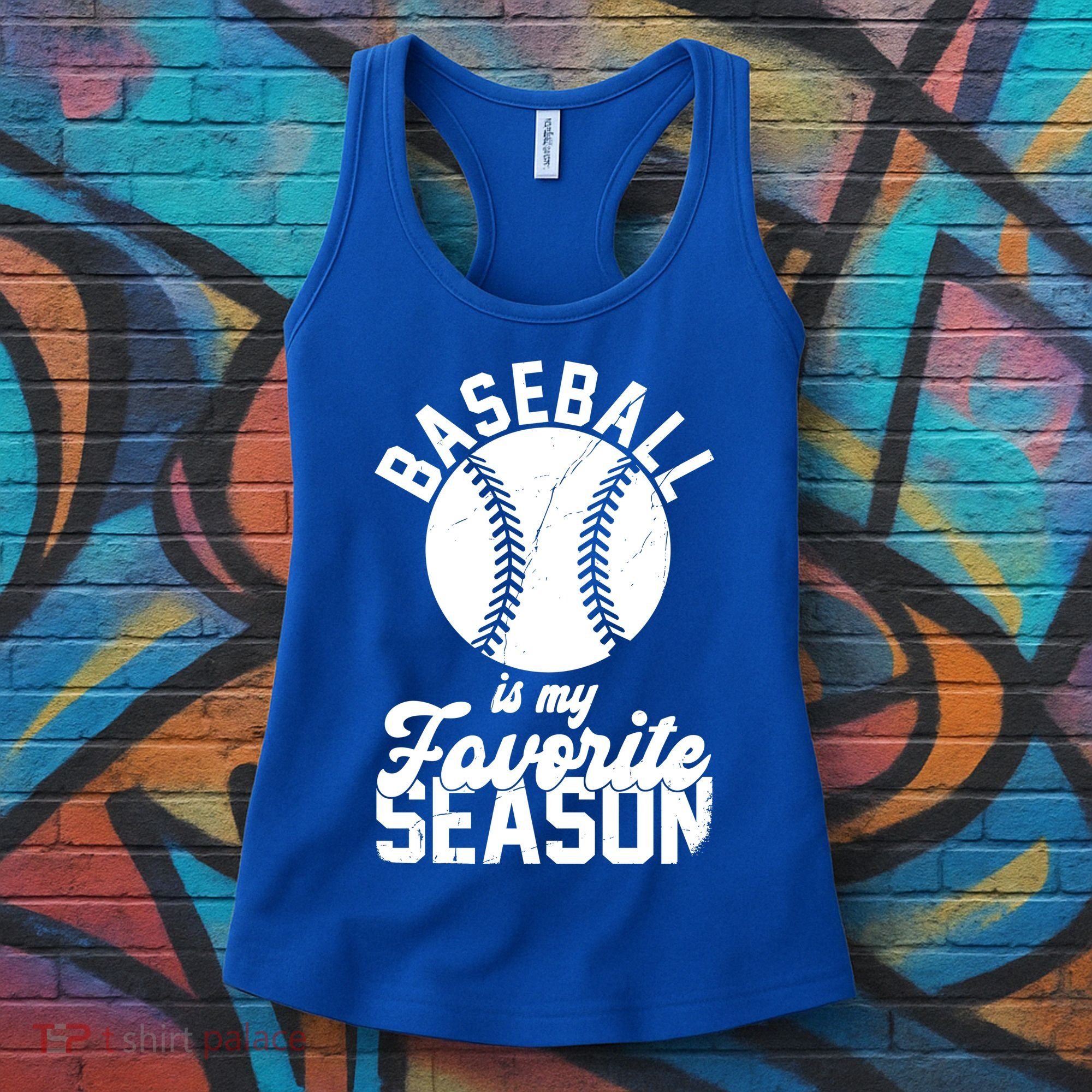 Baseball Is My Favorite Season Sport Lover Women's Tank Top