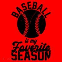 Baseball Is My Favorite Season Sport Lover Santa Hat thumb 1