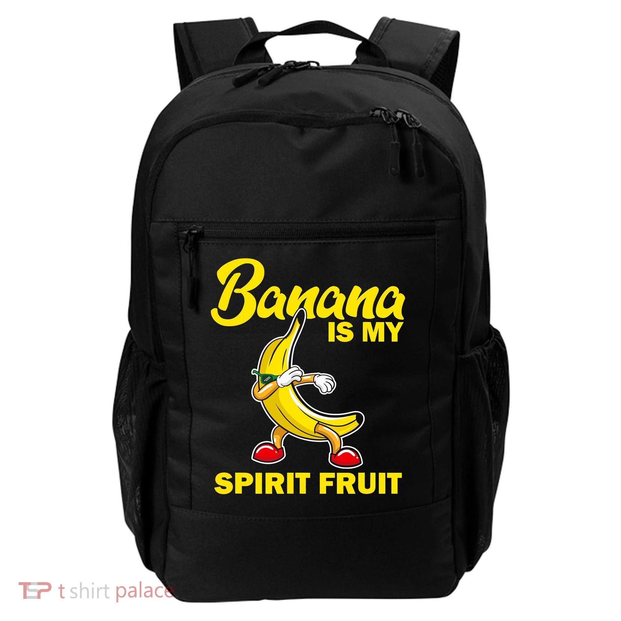 Banana Is My Spirit Fruit Funny Dancing Banana Squad Backpack