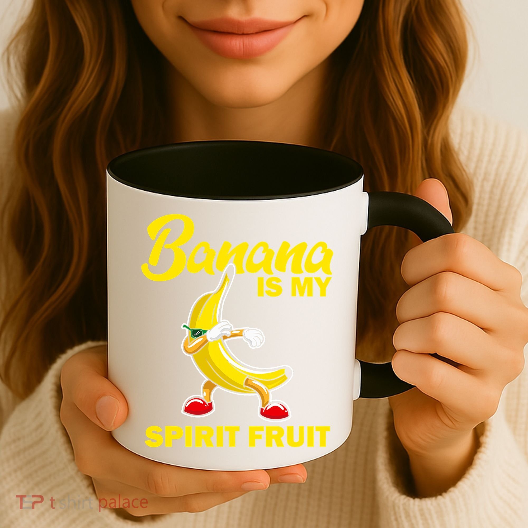Banana Is My Spirit Fruit Funny Dancing Banana Squad Coffee Mug