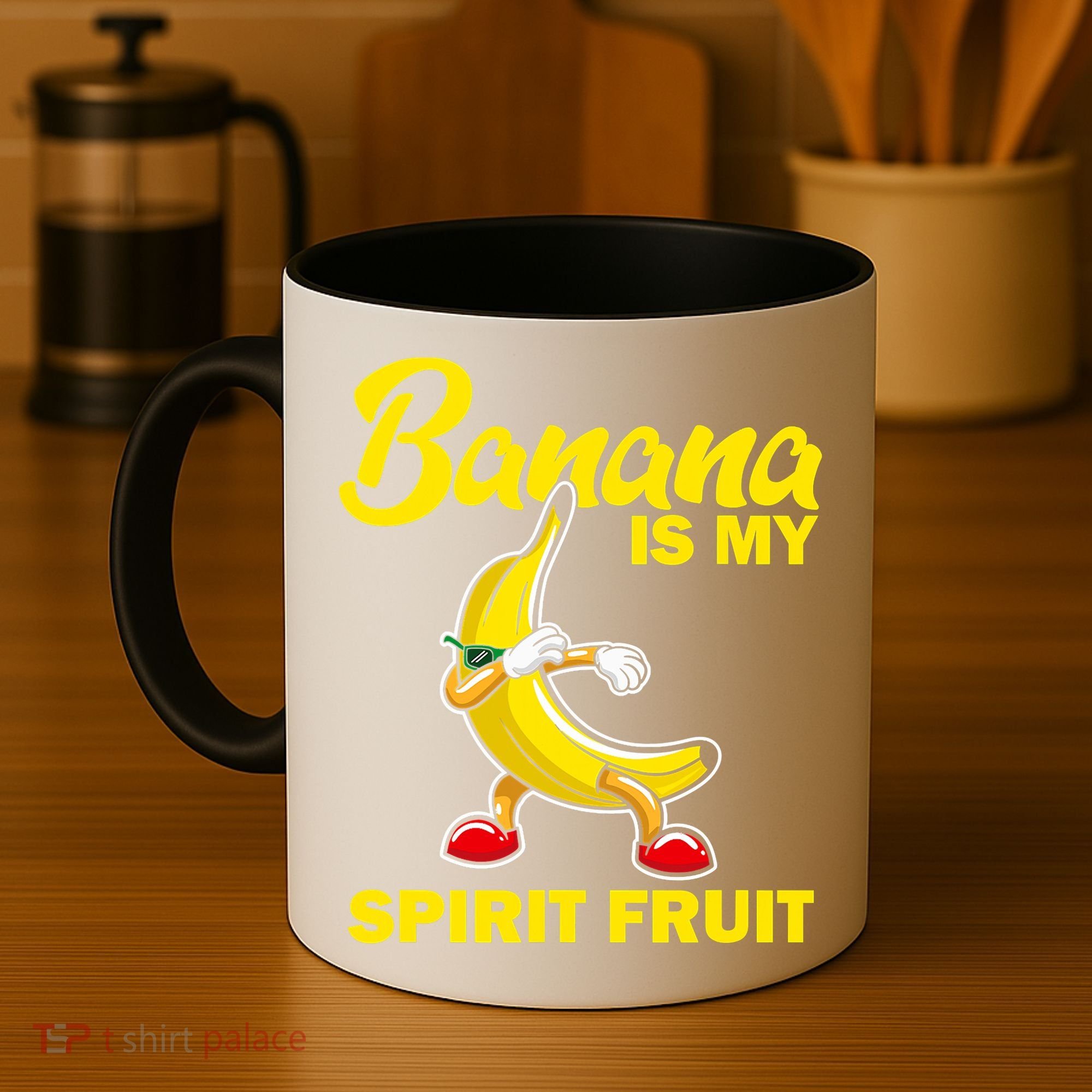 Banana Is My Spirit Fruit Funny Dancing Banana Squad Coffee Mug