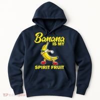 Banana Is My Spirit Fruit Funny Dancing Banana Squad Hoodie thumb 0