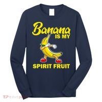 Banana Is My Spirit Fruit Funny Dancing Banana Squad Long Sleeve Shirt thumb 0