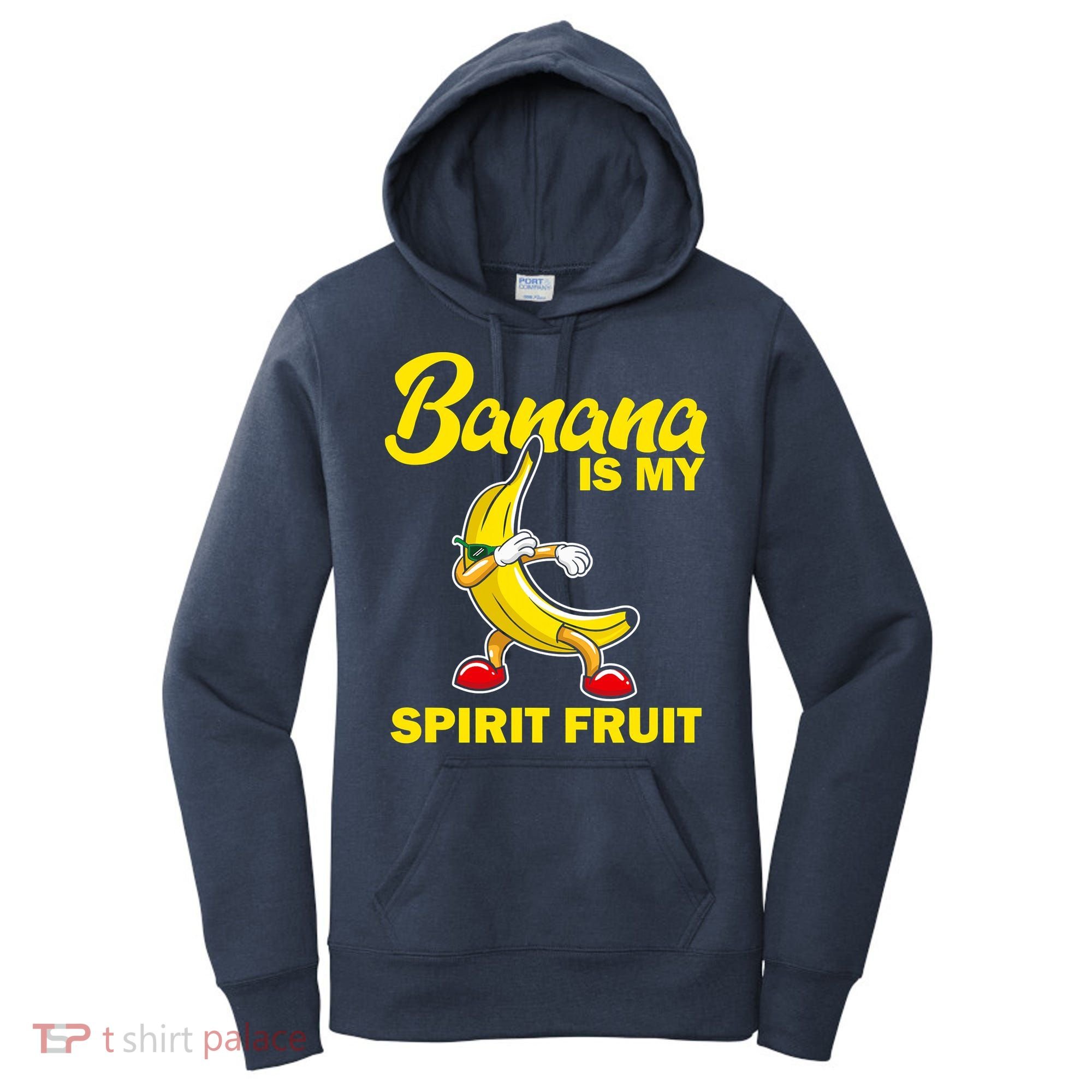 Banana Is My Spirit Fruit Funny Dancing Banana Squad Women's Hoodie